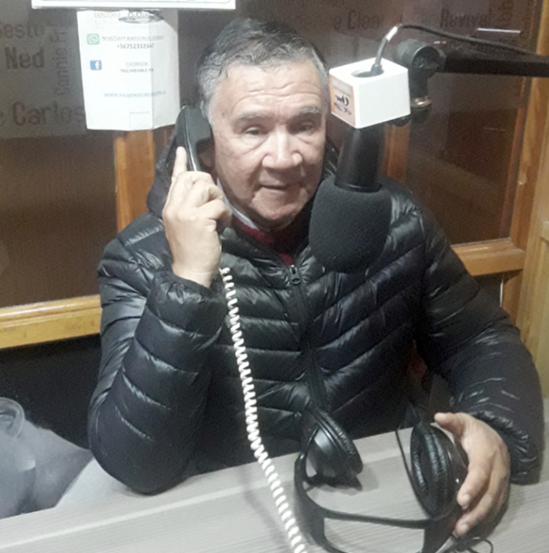 Curicó dio sentida despedida a querido animador radial Sebastián Valdés Faúndez